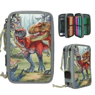 Depesche Dino World 3fach Federtasche Bite
