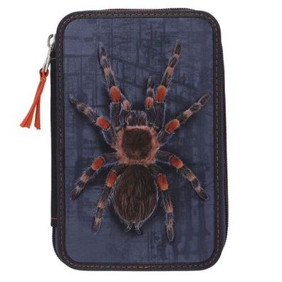 Depesche Adventure WORLD 2 Fach Federtasche mit Spinne