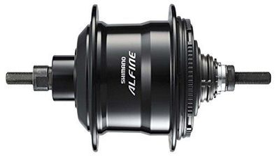 Shimano Getriebenabe "Alfine Di2 SG-S705" 11-Gang, schwarz, 32 Lo