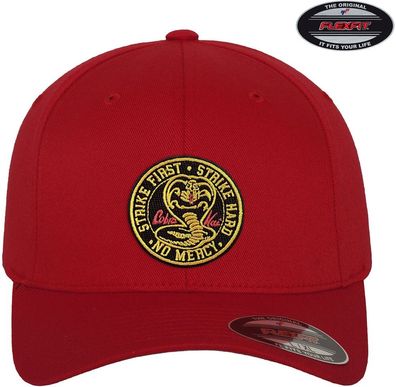Cobra Kai Patch Flexfit Cap Red