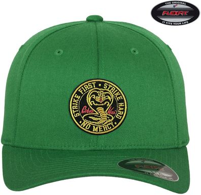 Cobra Kai Patch Flexfit Cap Green