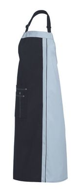 Leiber Latzschürze ca. 100 cm 11/2522/1029 Schwarz/Silber