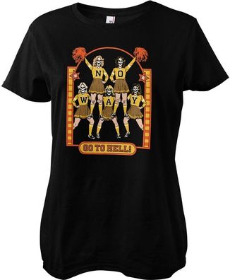 Steven Rhodes No Way - Go To Hell Girly Tee Damen T-Shirt Black