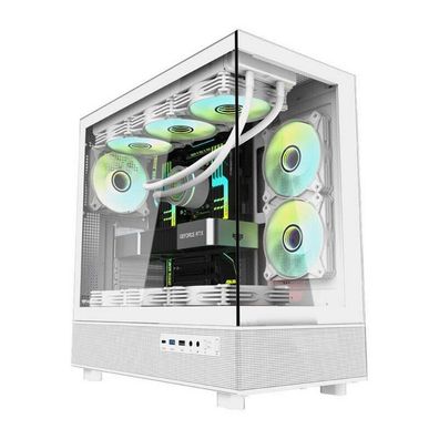 Darkflash - DPX90 White - Computergehäuse