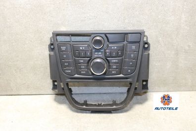 Opel Astra J Radiobedienteil Bedienteil Radio Bordcomputer CD 300 13346049 R4DKZ