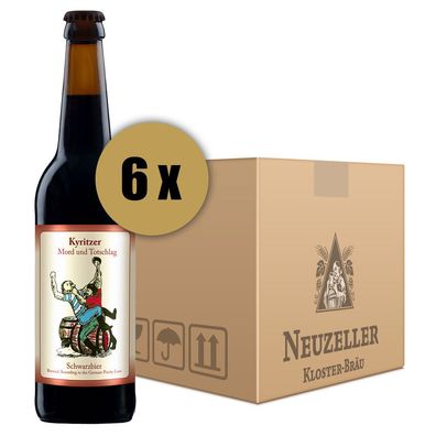 Karton Mord & Totschlag mit 06 Flaschen je 0,5 Liter
