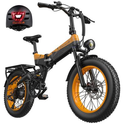 All-Terrain Elektrofahrrad 1000W 48V20Ah 20" LED Display Hydraulikdämpfer E-Bike