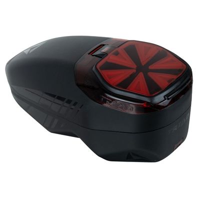 Paintball Loader JT Triad - rot/schwarz