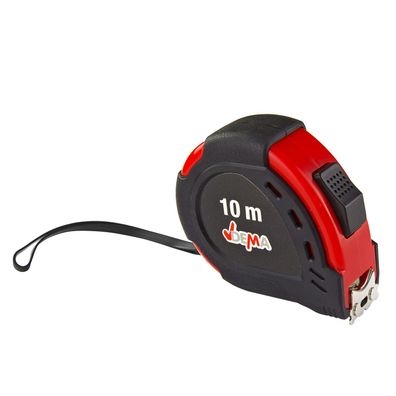 Rollenmaßband 10 m Self-Locking mit Gürtelclip