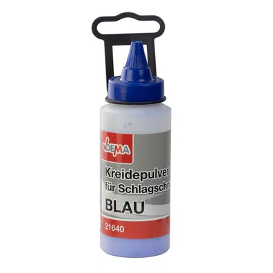 Kreidepulver blau für Schlagschnur 100g