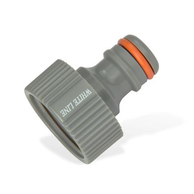 Kunststoff Steckkupplung 1/2 Zoll 21mm Hahnstück Hahnverbinder Adapter Hahn