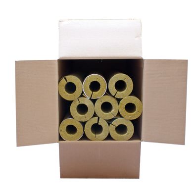 Karton 6m Steinwolle Rohrschale alukaschiert 48x47 mm 100% EnEV