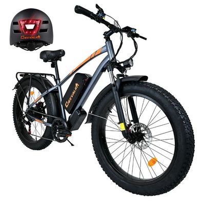 All-Terrain E-Bike 1000W 48V20Ah Akku Doppelte Ölbremse 26" Fettreifen LED-Display