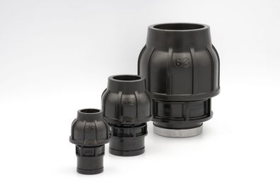 Gebo PE Rohr Verschraubung 25mm x 1/2 Zoll Innengewinde Anschluss Übergang