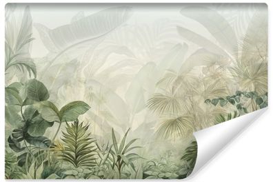 Muralo Vlies Selbstklebende Fototapete Tropische Pflanzen Natur für Schlafzimmer