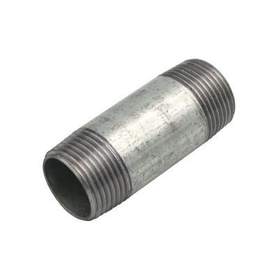 Rohrdoppelnippel 1 Zoll 33,7 x 80 mm DN25 Rohrnippel verzinkt