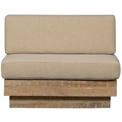 basiclabel - Bank Balk aus Mangoholz, Natur