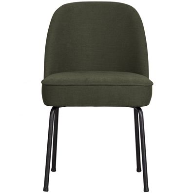 BePureHome - Esszimmerstuhl Vogue aus Webstoff, Grén