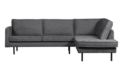 BePureHome - Ecksofa Rodeo aus Struktursamt Rechts, Mountain