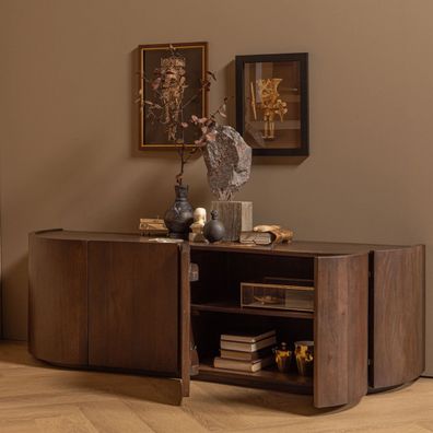 BePureHome - Sideboard Sense aus Mangoholz 160 cm, Braun