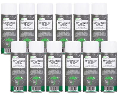 KOKA 12 400ml Imprägnierspray Imprägnierung CabrioVerdeck Textilien Schuhe Zelt