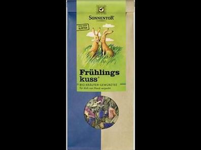 Sonnentor 3x Frühlingskuss® Kräutertee lose 80g