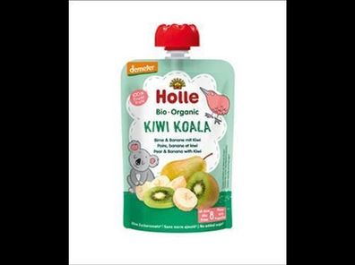 Holle 6x Kiwi Koala - Birne & Banane mit Kiwi 100g