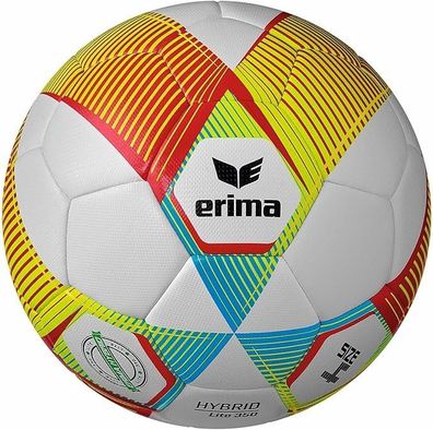 Erima Hybrid Lite 350 Fußball Gr. 4 rot/curacao