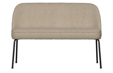 BePureHome - Sitzbank Vogue aus Boucle-Stoff, Beige