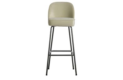 BePureHome - Barhocker Vogue aus Samt, Pistazie
