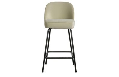 BePureHome - Barhocker Vogue aus Samt 65cm, Pistazie