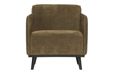 BePureHome - Sessel Statement aus gewebten Jacquard, Braun