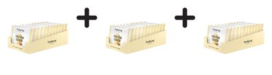 3 x foodspring Protein Cookie (12x50g) White Chocolate Almond
