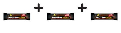 3 x Inkospor Protein Giant (24x65g) Dark Chocolate