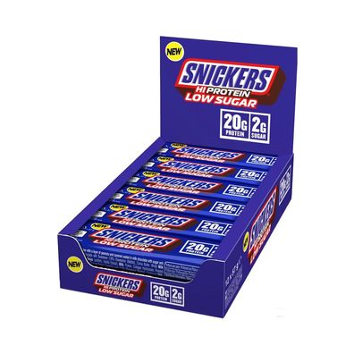 Mars Protein Snickers Low Sugar High Protein Bar (12x57g) Milk Chocolate