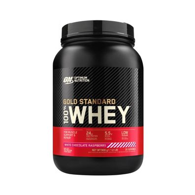 Optimum Nutrition 100% Whey Gold Standard (2lbs) White Chocolate Raspberry