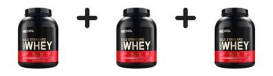 3 x Optimum Nutrition 100% Whey Gold Standard (5lbs) Delicious Strawberry