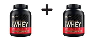 2 x Optimum Nutrition 100% Whey Gold Standard (5lbs) Chocolate and Hazelnut