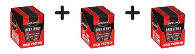 3 x Jack Links Beef Jerky (12x25g) Original