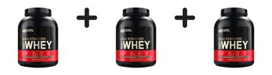 3 x Optimum Nutrition 100% Whey Gold Standard (5lbs) Extreme Milk Chocolate