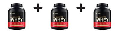 3 x Optimum Nutrition 100% Whey Gold Standard (5lbs) Vanilla Ice Cream