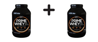 2 x QNT Prime Whey (908g) Cookies and Cream