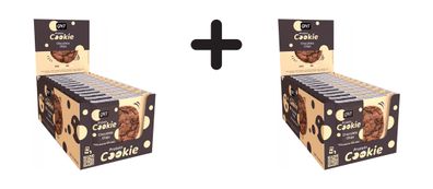 2 x QNT Protein Cookie (12x60g) Chocolate Chips