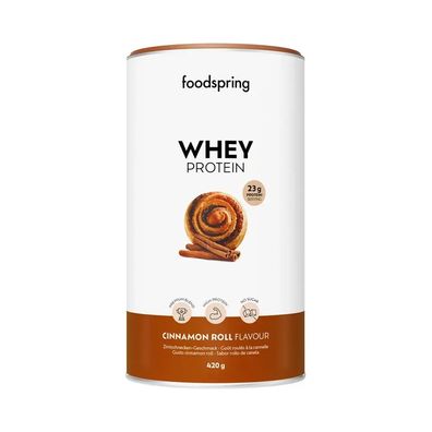 foodspring Whey - Limited Edition (420g) Cinnamon Roll