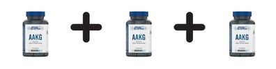 3 x Applied Nutrition AAKG - 120 caps