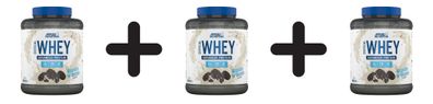 3 x Applied Nutrition Critical Whey, Cookies 'N' Cream - 2000g