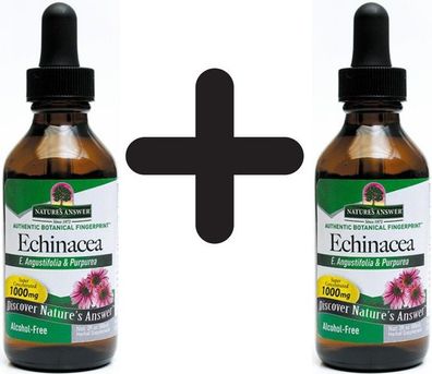 2 x Natures Answer Echinacea Root - 60 ml