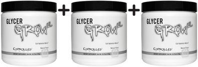 3 x Controlled Labs GlycerGrow 2, Unflavored - 234g