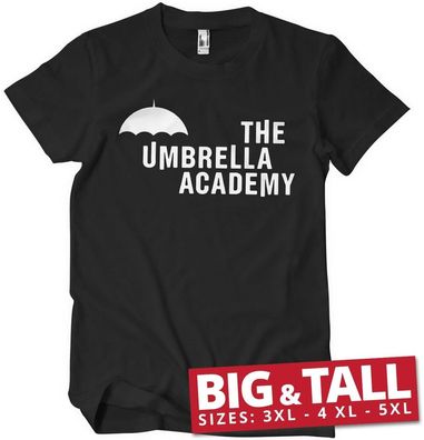 Umbrella Academy Big &amp; Tall T-Shirt Black