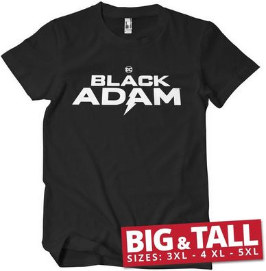 Black Adam Logo Big &amp; Tall T-Shirt Black